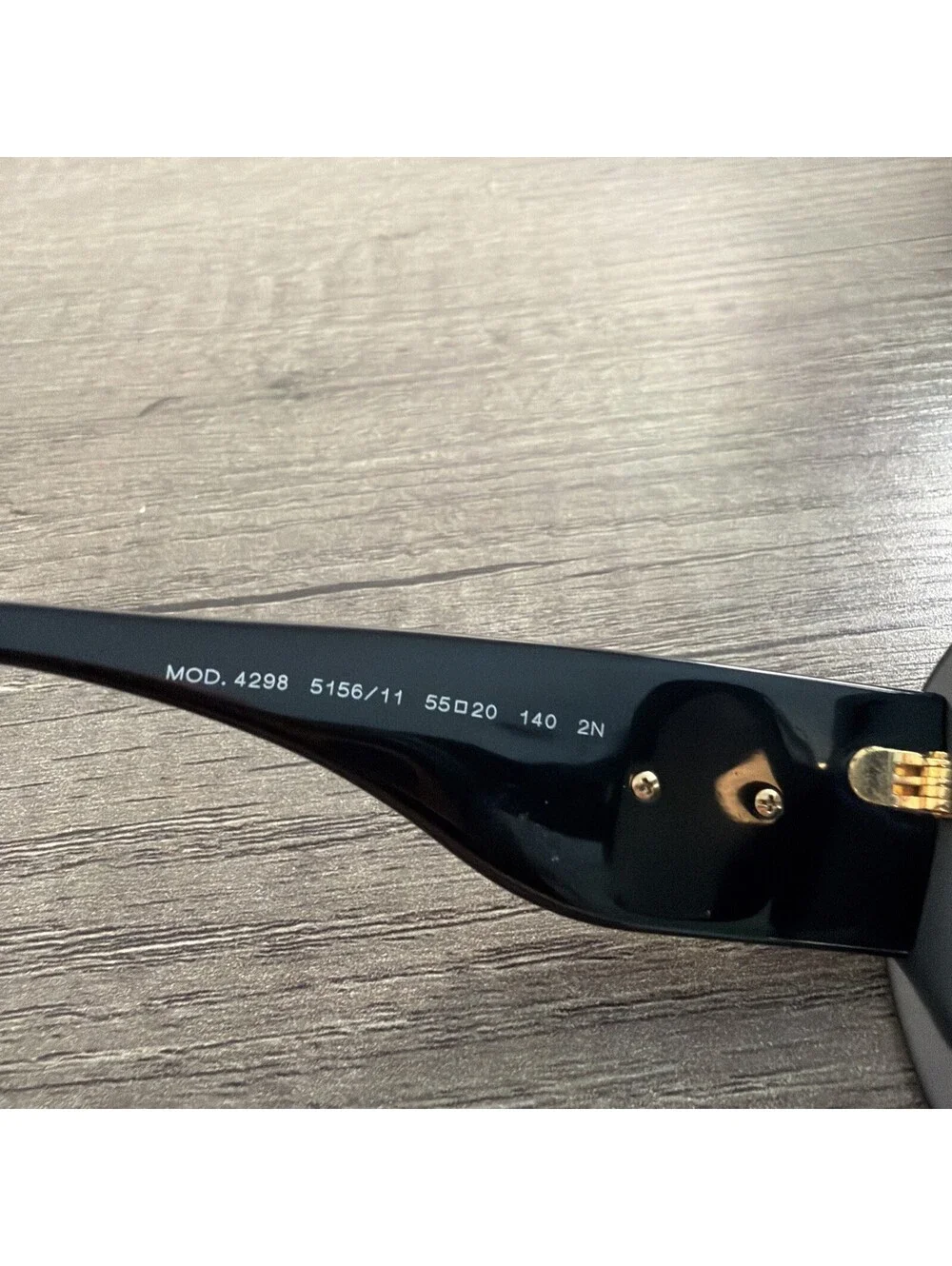 Versace Sunglasses MOD. 4298 Women’s Oversized Round Black FRAMES ONLY